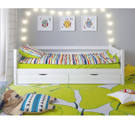 Кровать Сонечка одноярусная для детей от 3 лет, спальное место 190х80 см