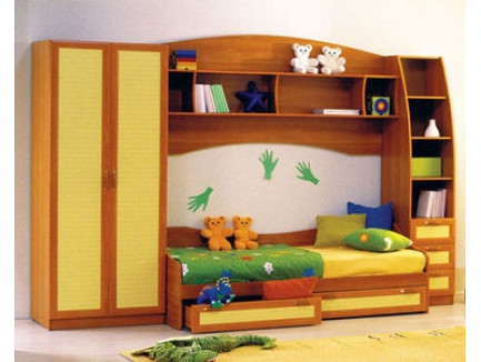 Детская мебель кровать Радуга (фабрика «Кентавр 2000»)