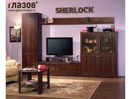 Стенка Шерлок (гостиная Sherlock)