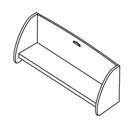 Полка навесная
