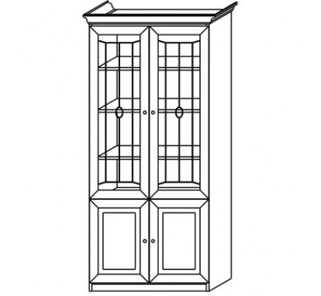 Шкаф 2772 для книг