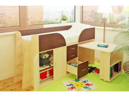 Детская мебель Орбита-10 (спальное место 800х1900 мм.)