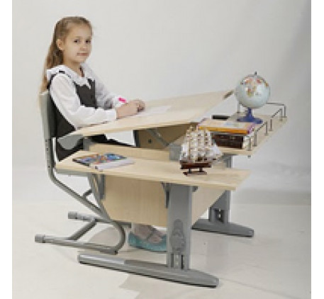Детские парты-трансформеры, набор СУТ: стол, стул (фабрика Дэми-Мебель)