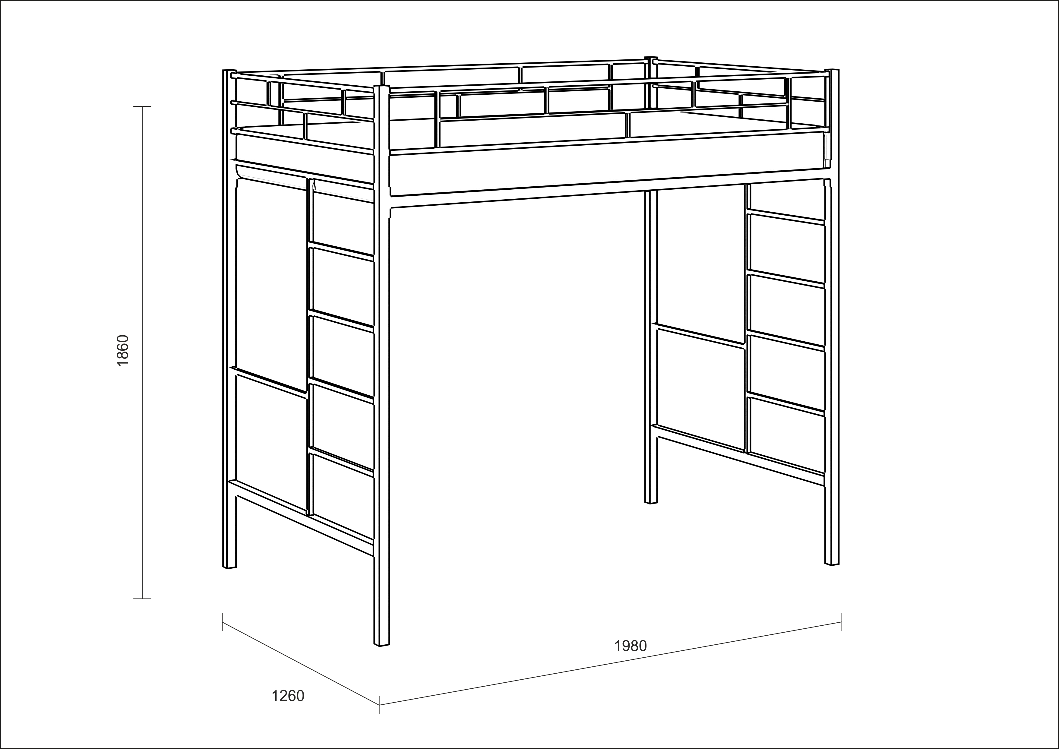кровать чердак шале рикардо